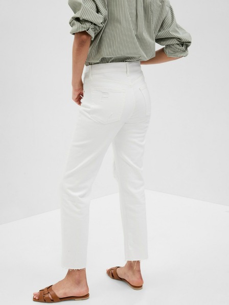 GAP Blugi straight High Rise Cheeky GAP