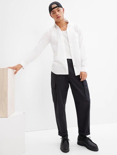 GAP Cămașă slim poplin stretch GAP