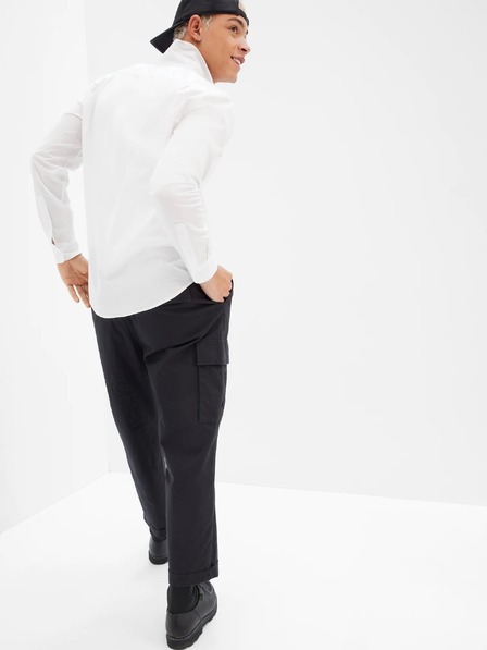 GAP Cămașă slim poplin stretch GAP