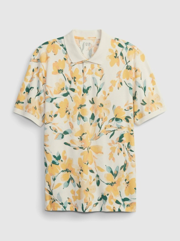 GAP Tricou polo pique cu model GAP