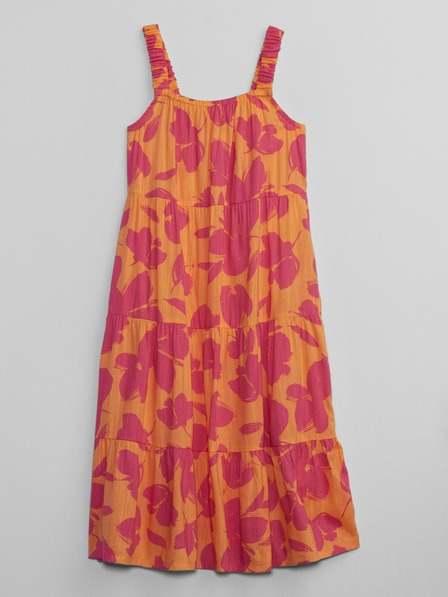 GAP Rochie midi pentru copii cu flori GAP