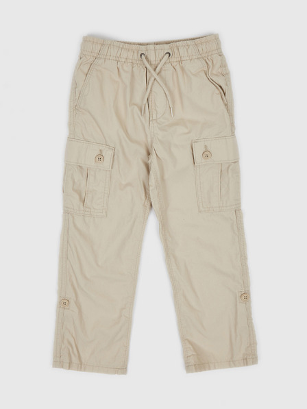 GAP Baby pantaloni cargo din bumbac GAP
