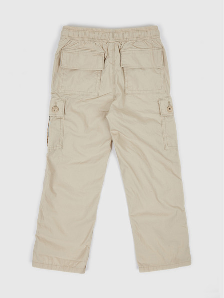 GAP Baby pantaloni cargo din bumbac GAP