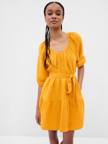 GAP Rochie mini cu volane GAP