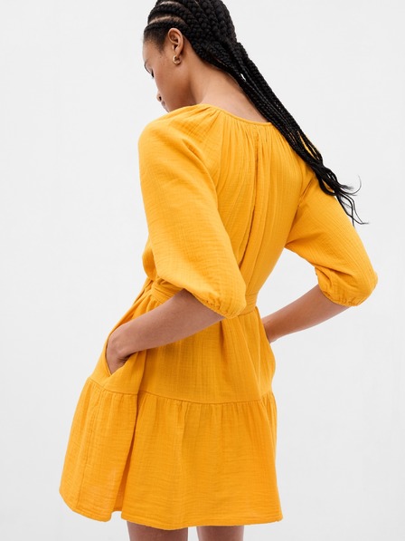 GAP Rochie mini cu volane GAP