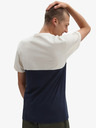 Vans Tricou VANS Colorblock crem și albastru pentru bărbați