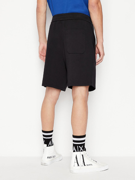 Armani Exchange Pantaloni de trening negri Armani Exchange pentru bărbați