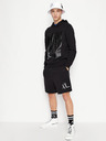 Armani Exchange Pantaloni de trening negri Armani Exchange pentru bărbați