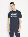 Armani Exchange Tricou Armani Exchange albastru închis pentru bărbați