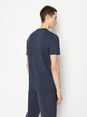 Armani Exchange Tricou Armani Exchange albastru închis pentru bărbați