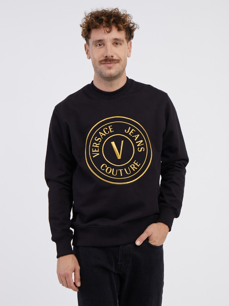 Versace Jeans Couture Hanorac negru Versace Jeans Couture pentru bărbați