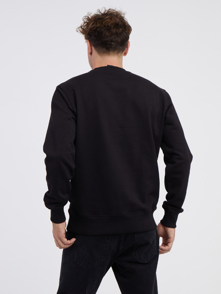 Versace Jeans Couture Hanorac negru Versace Jeans Couture pentru bărbați