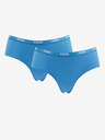 Puma Set de doi pantaloni de damă în albastru Puma