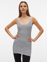 Vero Moda Tricou cu dungi, albastru și alb, pentru femei Vero Moda Maxi