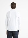 Celio Tricou alb pentru bărbați Celio Bapik