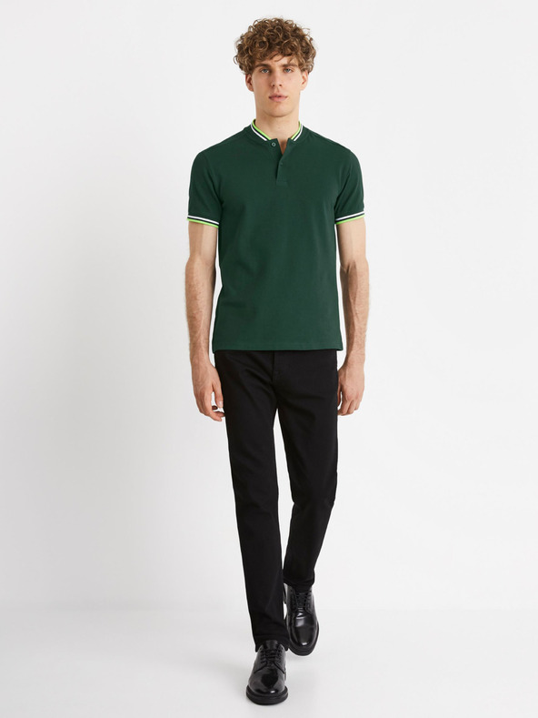 Celio Blugi negri Celio pentru bărbați, cu croială dreaptă