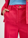 Orsay Pantaloni evazați de damă roz închis ORSAY