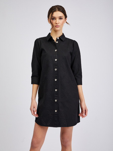 Orsay Rochie de damă neagră din denim ORSAY