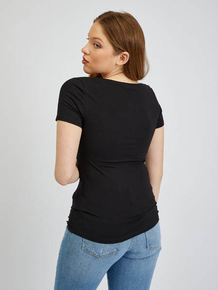 Orsay Tricou negru basic pentru femei ORSAY