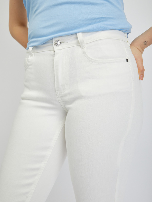 Orsay Blugi drepți albi de damă ORSAY