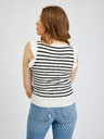 Orsay Bluză de damă în dungi alb-negru ORSAY