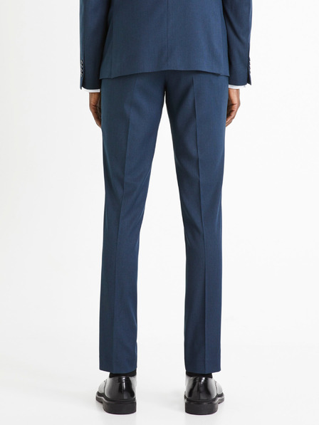 Celio Pantaloni de costum pentru bărbați albastru Celio Doarmure