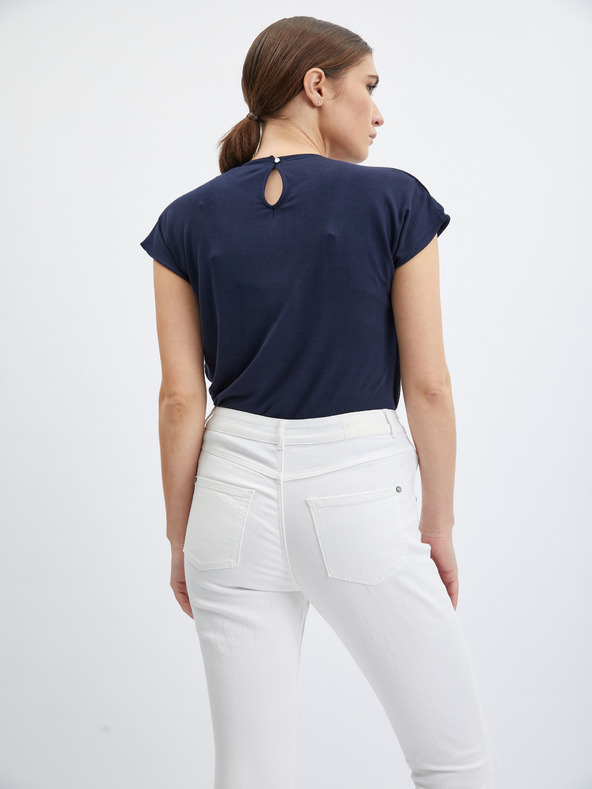 Orsay Blugi skinny de damă albi ORSAY