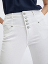 Orsay Blugi skinny de damă albi ORSAY