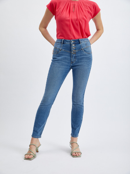 Orsay Blugi skinny fit albastru pentru femei ORSAY
