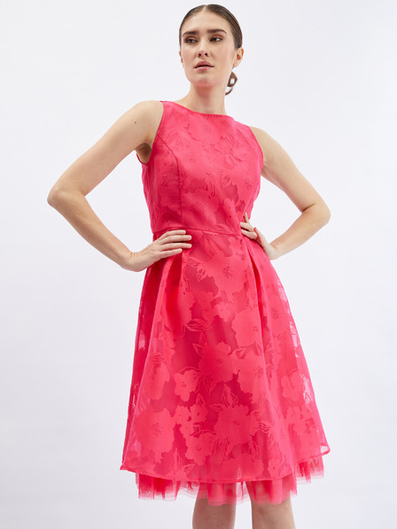 Orsay Rochie de damă roz închis cu detaliu decorativ ORSAY