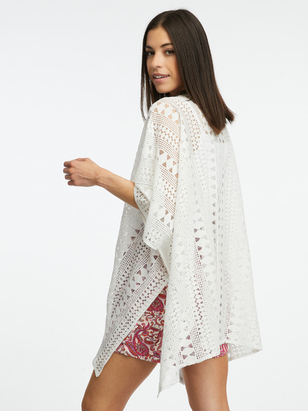 Orsay Cardigan de damă alb cu model ORSAY