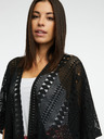 Orsay Cardigan de damă neagră cu model ORSAY