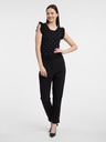 Orsay Tricou negru cu buline pentru femei ORSAY