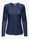 ONLY Tricou dantelă albastru închis pentru femei ONLY Medelina