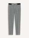 Celio Pantaloni scurți în carouri gri deschis pentru bărbați Celio Gochecko