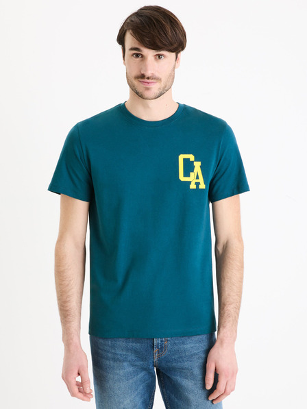 Celio Tricou Petrol pentru bărbați Celio Gexflov