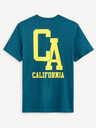 Celio Tricou Petrol pentru bărbați Celio Gexflov
