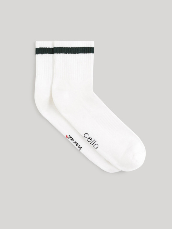 Celio Șosete albe Celio Gihalf pentru bărbați