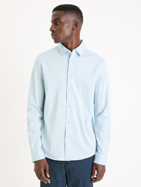 Celio Cămașă albastru deschis pentru bărbați Celio Vajersey