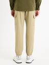 Celio Pantaloni cargo bej pentru bărbați Celio Dolyte