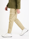 Celio Pantaloni cargo bej pentru bărbați Celio Dolyte