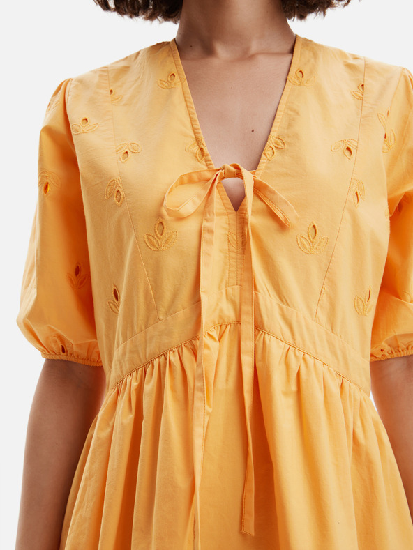 Desigual Rochie mini pentru femei Desigual Lombard portocaliu