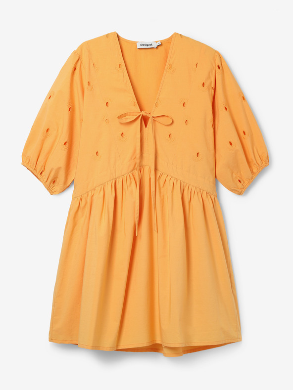 Desigual Rochie mini pentru femei Desigual Lombard portocaliu