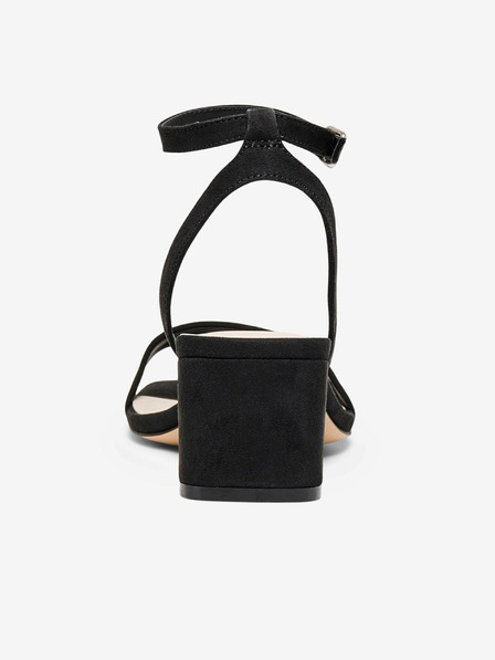 ONLY Sandale cu toc pentru femei de culoare neagră ONLY Hanna