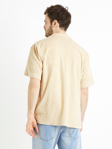 Celio Tricou bej pentru bărbați Celio Dabob