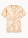 Celio Tricou batik bej pentru bărbați Celio Deswirl