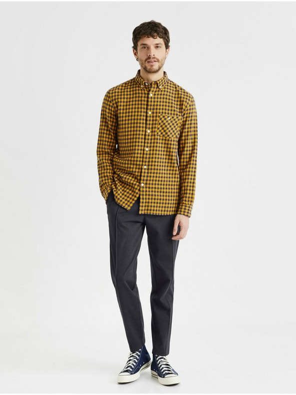 Celio Pantaloni scurți albastru închis pentru bărbați Celio Cobozal