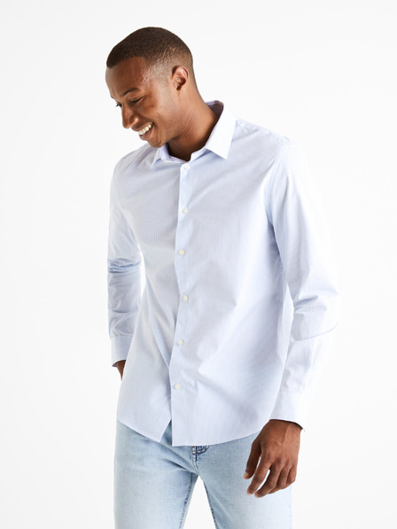 Celio Cămașă albă pentru bărbați Celio Varegumoti