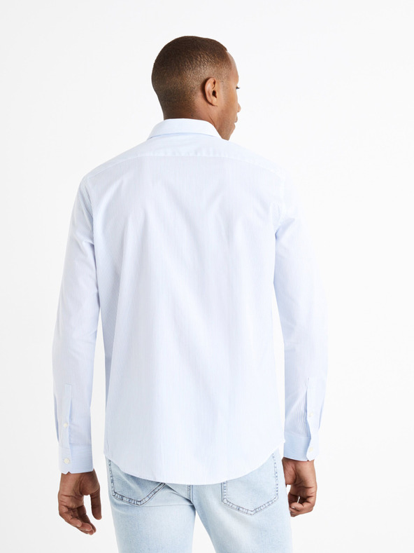 Celio Cămașă albă pentru bărbați Celio Varegumoti