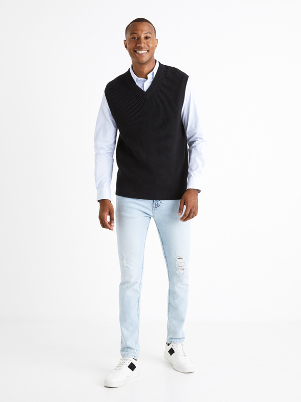 Celio Cămașă albă pentru bărbați Celio Varegumoti